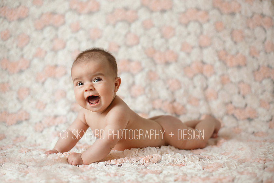 Three Month Cuteness | Crozet Baby Photographer