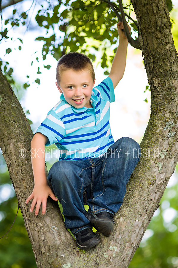 Hunter is 7! | Charlottesville Child Photographer