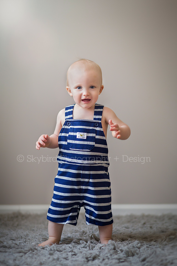 Luke | 1 Year old Charlottesville Studio Mini Session