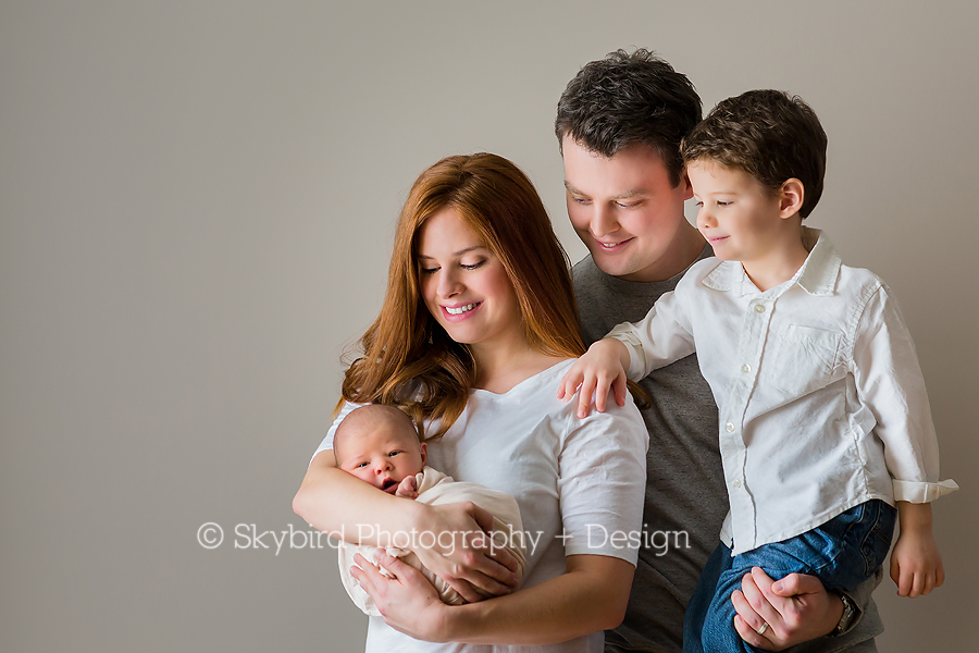 A Little Brother | Charlottesville Newborn Studio Photographer