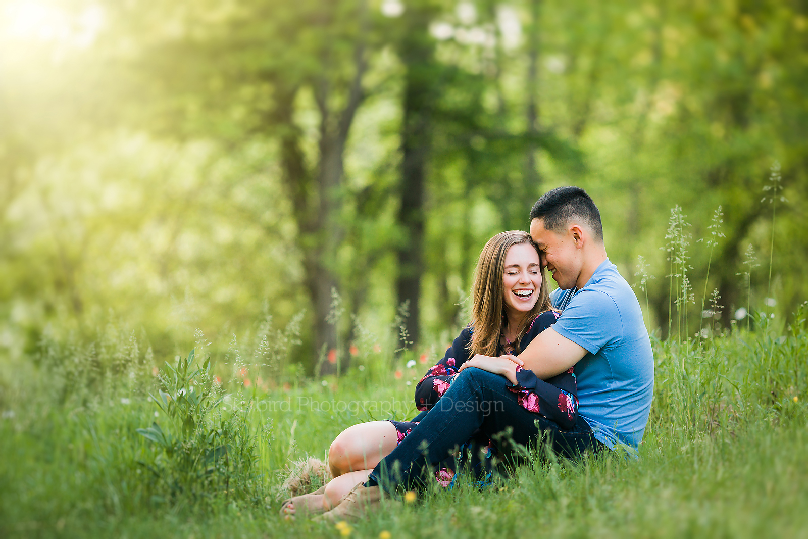 Lindsey + Jun | Charlottesville Engagement Photographer