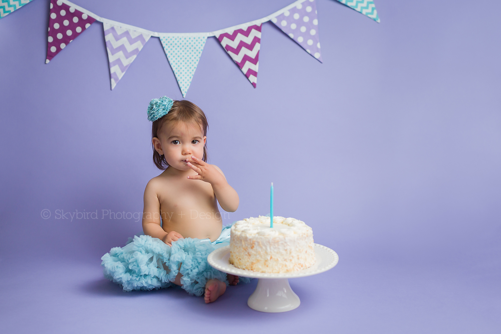 Cake Happy Girl | Charlottesville Cake Smash Photographer