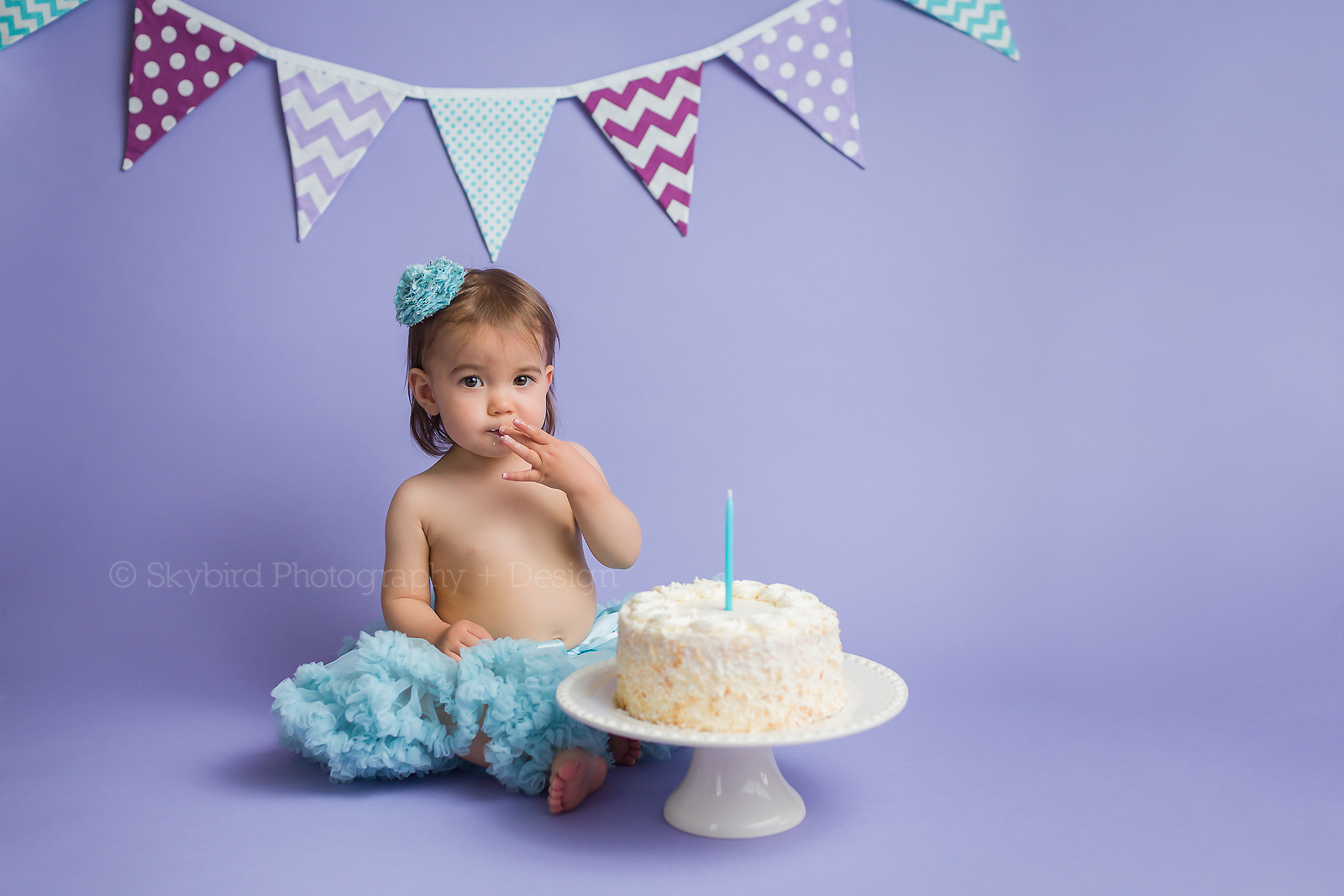 Cake Happy Girl | Charlottesville Cake Smash Photographer